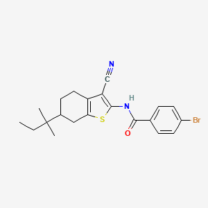 Chemical structure of Glucagon Receptor Antagonist Inactive Control