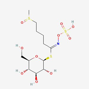 Chemical structure of Glucoraphanin (potassium salt)