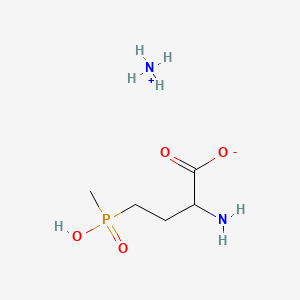 Chemical structure of Glufosinate-Ammonium