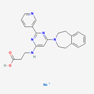 Chemical structure of GSK-J2 sodium salt