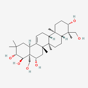 Chemical structure of Gymnemagenin