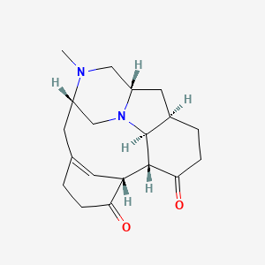 Chemical structure of Herqueline