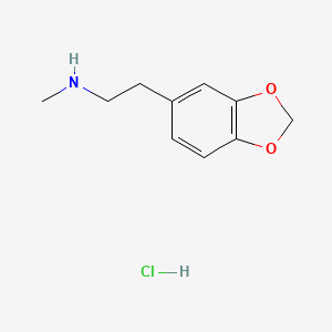Chemical structure of Homarylamine Hydrochloride