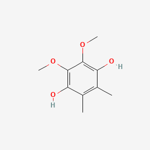 Chemical structure of Hydroaurantiogliocladin