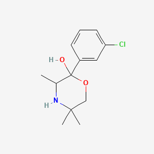Chemical structure of Hydroxy Bupropion