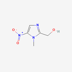 Chemical structure of Hydroxy Dimetridazole