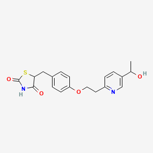 Chemical structure of Leriglitazone