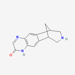 Chemical structure of Hydroxy Varenicline