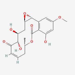 Chemical structure of Hypothemycin