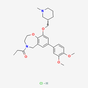 Chemical structure of I-CBP112 (hydrochloride)
