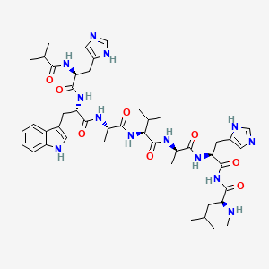 Chemical structure of ICI 216140