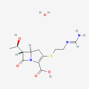 Chemical structure of Imipenem (hydrate)