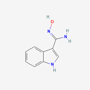 Chemical structure of Indole-3-amidoxime