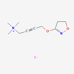 Chemical structure of Iperoxo (iodide)