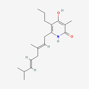 Chemical structure of Iromycin A
