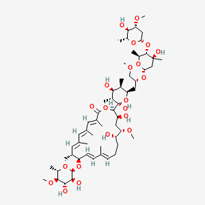 Chemical structure of Isoapoptolidin