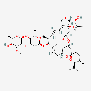 Chemical structure of Ivermectin B1b
