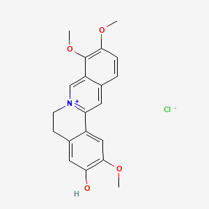 Chemical structure of Jatrorrhizine Chloride