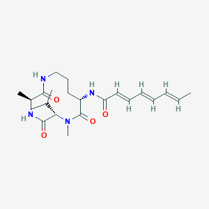 Chemical structure of JBIR-15