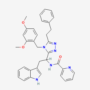 Chemical structure of JMV3002