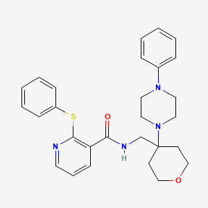 Chemical structure of JNJ-47965567
