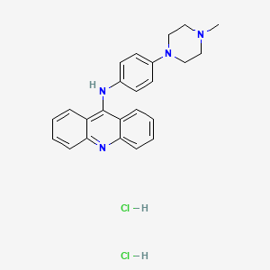 Chemical structure of JP-1302 (hydrochloride)