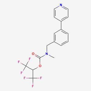 Chemical structure of JW 618