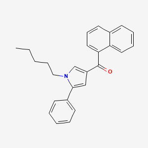 Chemical structure of JWH 145