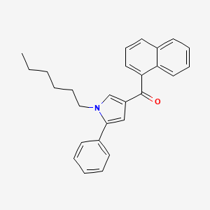 Chemical structure of JWH 147