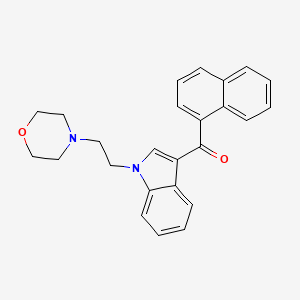 Chemical structure of JWH 200 (exempt preparation)