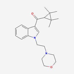 Chemical structure of JWH 200 analog 1