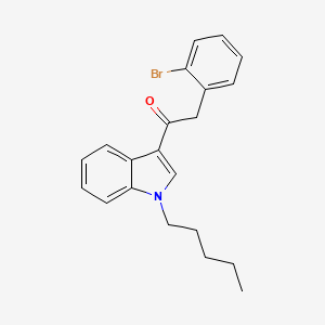 Chemical structure of JWH 249
