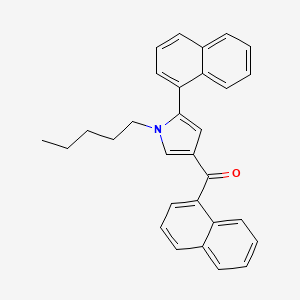 Chemical structure of JWH 309