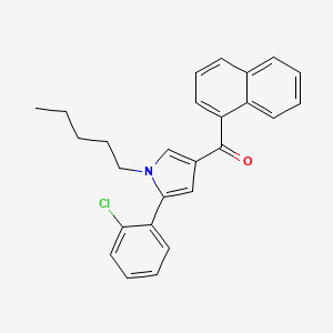 Chemical structure of JWH 369