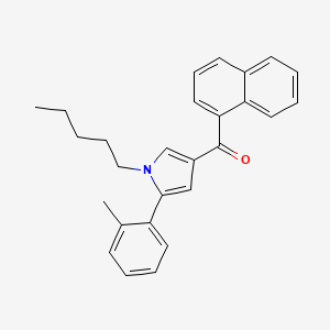 Chemical structure of JWH 370