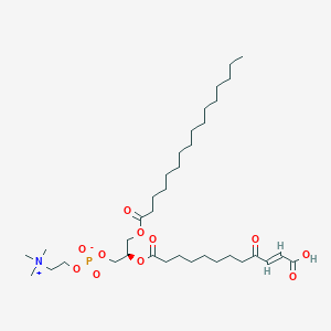 Chemical structure of KDdiA-PC