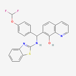 Chemical structure of KIN1400