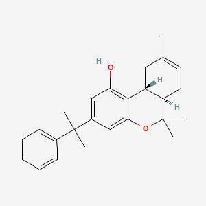 Chemical structure of KM 233