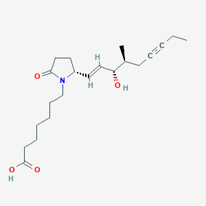 Chemical structure of KMN-80
