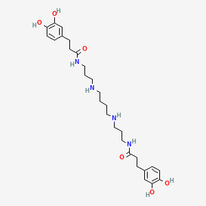 Chemical structure of Kukoamine A