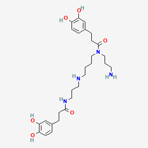 Chemical structure of Kukoamine B