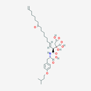 Chemical structure of L-681,217