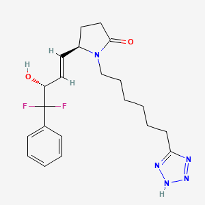 Chemical structure of L-902688