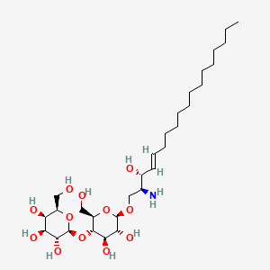 Chemical structure of Lactosyl lysosphingolipid