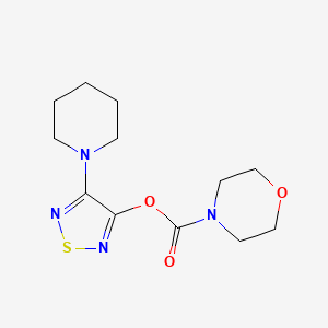 Chemical structure of Lalistat 1
