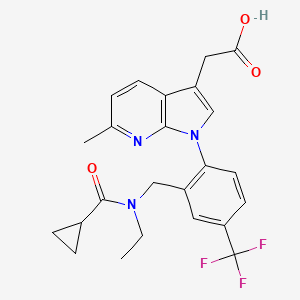 Chemical structure of LAS191859