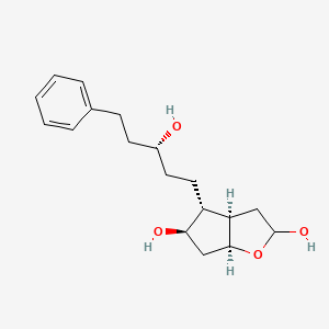 Chemical structure of Latanoprost Lactol