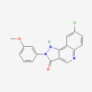 Chemical structure of LAU159