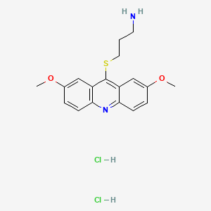 Chemical structure of LDN-192960 (hydrochloride)