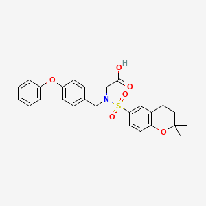 Chemical structure of LEI-106